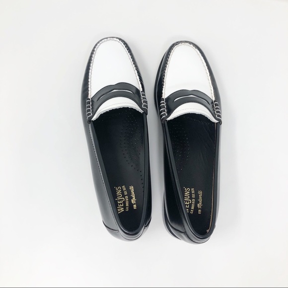 Madewell Black and White Loafers - Picture 6 of 8